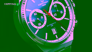 CERTINA DS7 CHRONO AUTO THE NEW HIGHIMPACT SPORTS TIMEPIECE 15s B 169 Ad Commercial Brand Imagery Photoshoot 1