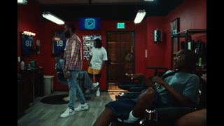 Cash App The Barbershop Doechii and Exavier Tv for Cash App 30s 16x9 Ad Commercial Brand Imagery Photoshoot 1
