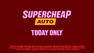 Supercheap Auto 25 off EVERYTHING When You Buy Any 2 Items or More Ends Tonight Ad Commercial Brand Imagery Photoshoot 2