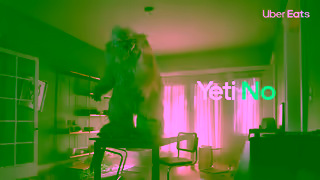 Uber Eats Yeti Spaghetti Get Almost Almost Anything Uber Eats Ad Commercial Brand Imagery Photoshoot 0