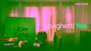 Uber Eats Yeti Spaghetti Get Almost Almost Anything Uber Eats Ad Commercial Brand Imagery Photoshoot 1