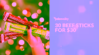 Paleovalley Beef Sticks 30 for 30 Ad Commercial Brand Imagery Photoshoot 0