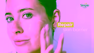 Simple Skincare Repair Your Skin Barrier in 2 Hours with Simples Active Skin Barrier Care Cream Ad Commercial Brand Imagery Photoshoot 0