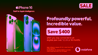 Vodafone Vodafone iPhone 16 iPhone 16 Pro Save 40015s Ad Commercial Brand Imagery Photoshoot 1
