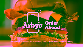 Arby's ARBYS BURGER 24 KNIFE 15 Ad Commercial Brand Imagery Photoshoot 2