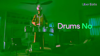 Uber Eats Drum Drumstick Get Almost Almost Anything Uber Eats Ad Commercial Brand Imagery Photoshoot 0
