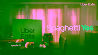 Uber Eats Yeti Spaghetti Get Almost Almost Anything Uber Eats Ad Commercial Brand Imagery Photoshoot 2
