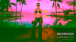 BALENCIAGA Balenciaga High Summer Campaign Ad Commercial Brand Imagery Photoshoot 0