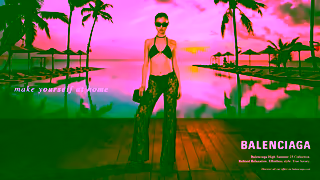BALENCIAGA Balenciaga High Summer Campaign Ad Commercial Brand Imagery Photoshoot 1