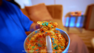 Post Foods Max XP unlocked with Fruity Pebbles Ad Commercial Brand Imagery Photoshoot 1