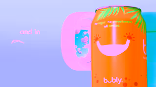 Bubly Water NEW Tropical Bliss bubly Ad Commercial Brand Imagery Photoshoot 1