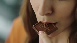 Ghirardelli Milk Chocolate Caramel SQUARES Ghirardelli Chocolate Company Ad Commercial Brand Imagery Photoshoot 0