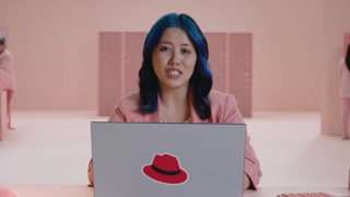 Red Hat Red Hat Build smart AI Unlock inspiring work Ad Commercial Brand Imagery Photoshoot 0