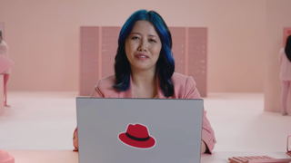 Red Hat Red Hat Build smart AI Unlock inspiring work Ad Commercial Brand Imagery Photoshoot 1