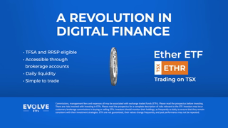 Evolve ETFs Ether ETF Ad Commercial Brand Imagery Photoshoot 2