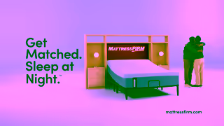 MattressFIRM King bed queen price plus a free adjustable base Only at Mattress Firms Memorial Day Sale Ad Commercial Brand Imagery Photoshoot 2
