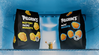 Pilgrim's Pilgrims Mini Nuggets Put It In A Nugget 2024 Ad Commercial Brand Imagery Photoshoot 1