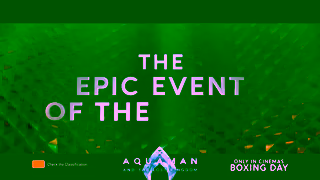 Warner Brothers Aquaman 2  December 26 Ad Commercial Brand Imagery Photoshoot 0