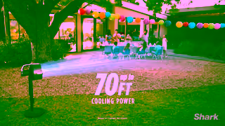 Shark Cordless or corded indoors or out there are endless ways to keep cool with FlexBreeze fans Ad Commercial Brand Imagery Photoshoot 2