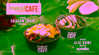 Tropical Smoothie Cafe 3HM25TSC056H TSC TV Vid 2025 P1 DragonFruitBowl AcaiBowlNutella 30 Ad Commercial Brand Imagery Photoshoot 2