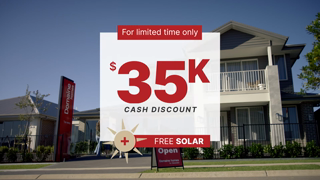 Domaine Homes Unlock Your Dream DoubleStorey Home 35K OFF FREE Solar Ad Commercial Brand Imagery Photoshoot 2