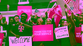 T-Mobile TMobile is Committed to Those Who Serve TMobile Ad Commercial Brand Imagery Photoshoot 1