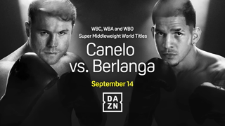 DAZN CANELO BERLANGA 20s 16x9 EN Ad Commercial Brand Imagery Photoshoot 2