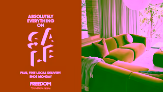 Freedom Furniture Absolutely Everything On Sale Free Delivery Ad Commercial Brand Imagery Photoshoot 2