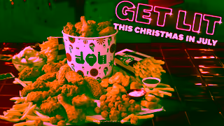 KFC KFCs Christmas in July Feast Ad Commercial Brand Imagery Photoshoot 1