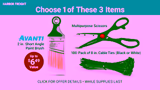Harbor Freight Free Gift with Purchase Harbor Freight Ad Commercial Brand Imagery Photoshoot 1