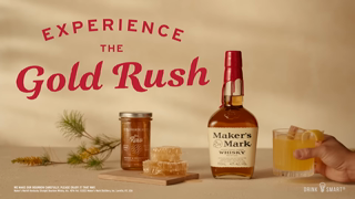 Maker's Mark Gold Rush Recipe 6s 16 9 Drink Smart 180 Ad Commercial Brand Imagery Photoshoot 2