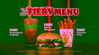 Burger King All New Fiery Menu Ad Commercial Brand Imagery Photoshoot 2
