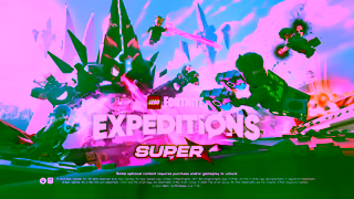 Fortnite LEGO Fortnite Expeditions Super Gameplay Trailer Ad Commercial Brand Imagery Photoshoot 2