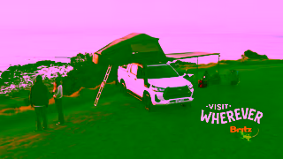 Britz The Great outdoors Visit Wherever with Britz 4WD Ad Commercial Brand Imagery Photoshoot 2