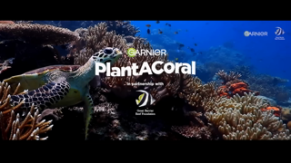 Garnier Garnier x Great Barrier Reef Foundation Plant a Coral 6A Ad Commercial Brand Imagery Photoshoot 0