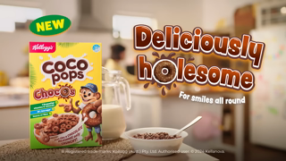 Kellogg's KELLOGGS CHOCOS 6S Ad Commercial Brand Imagery Photoshoot 2