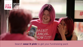 Breast Cancer Now Wear it pink 2024 Breast Cancer Now fundraising event 15s Ad Commercial Brand Imagery Photoshoot 1