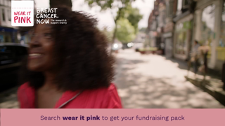 Breast Cancer Now Wear it pink 2024 Breast Cancer Now fundraising event 15s Ad Commercial Brand Imagery Photoshoot 2