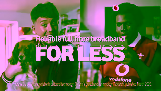 Vodafone Reliable Full Fibre Broadband for less Vodafone UK Ad Commercial Brand Imagery Photoshoot 1