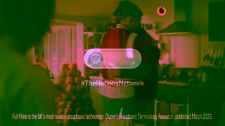 Vodafone Reliable Full Fibre Broadband for less Vodafone UK Ad Commercial Brand Imagery Photoshoot 2