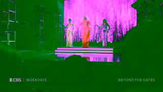 CBS Network BEYOND THE GATES Concert Crossover Ad Commercial Brand Imagery Photoshoot 1