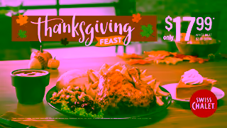 Swiss Chalet Swiss Chalets Thanksgiving Feast is BACK Ad Commercial Brand Imagery Photoshoot 2
