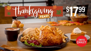 Swiss Chalet Swiss Chalets Thanksgiving Feast is BACK Ad Commercial Brand Imagery Photoshoot 2