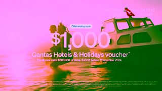 Qantas DQMAZ032November 2024 Spring Offer Ending Soon InstreamVideo15 Ad Commercial Brand Imagery Photoshoot 1