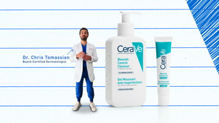 CeraVe Clear It Up Like A Derm with CeraVe Ad Commercial Brand Imagery Photoshoot 0