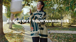 Depop Clear out your wardrobe on Depop Ad Commercial Brand Imagery Photoshoot 0