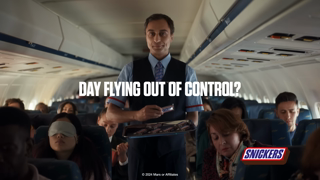 Snickers V2 Plane Love to travel YT 16x9 6s Ad Commercial Brand Imagery Photoshoot 1