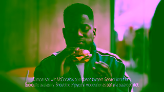 McDonalds McDonalds Beef Burgers 10s Ad Commercial Brand Imagery Photoshoot 1
