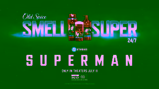 Old Spice Smell Super with Old Spice Superman Coming to Theaters Ad Commercial Brand Imagery Photoshoot 2