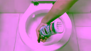 Domestos Deep Clean bathrooms toilets with Domestos Power Foam Ad Commercial Brand Imagery Photoshoot 0